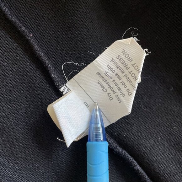 Vintage Accent Open Front Black Velvet Blazer Shoulder Pads Womens Size 42 (UU) - Picture 11 of 11